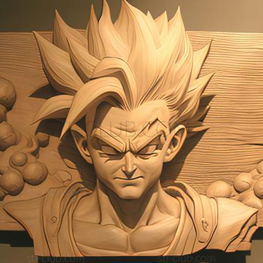 3D model Son Gohan  FROM Kakarrot (STL)